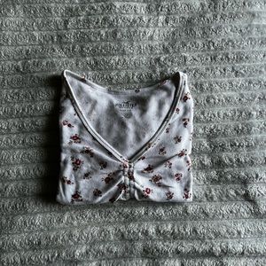 Hollister Baby Tee Long Sleeve